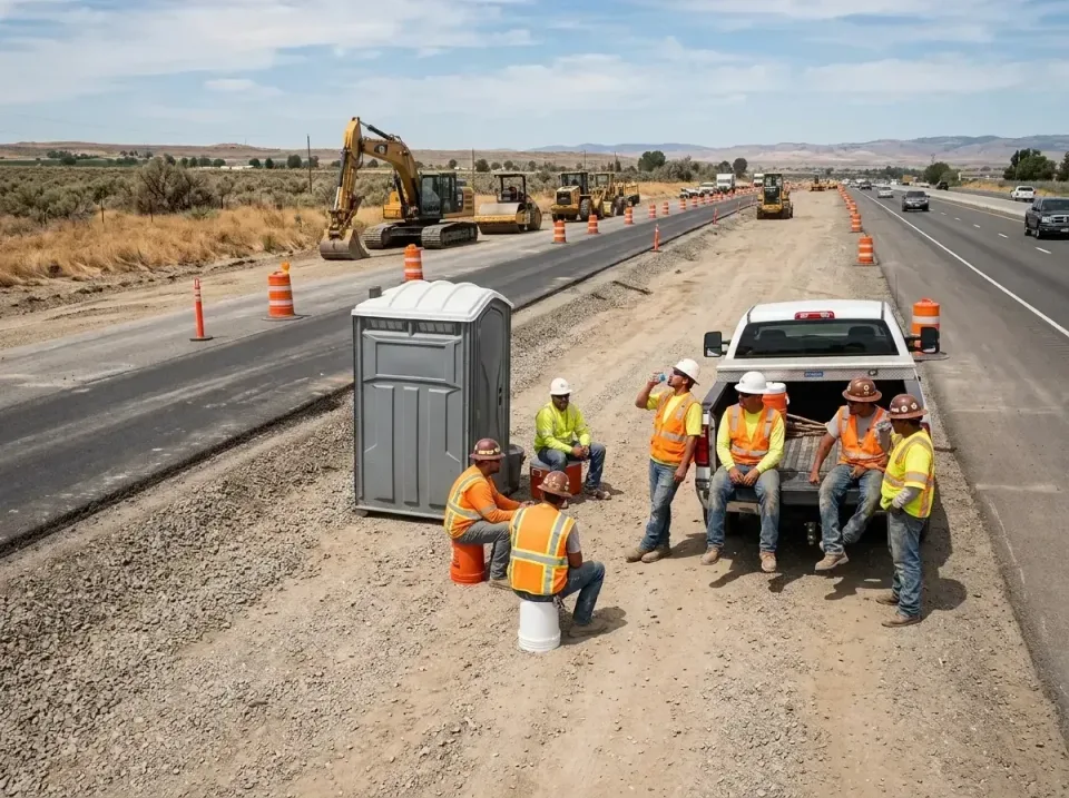 highway-road-construction-crew-007 — frequently asked questions, Porta Potty and Restroom Rentals in Michigan City, IN